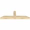 Ekena Millwork Portland Rough Sawn Timber Gable Bracket, Douglas Fir, 48"W x 16"H x 4"D x 4"F, 8/12 Pitch GBW048X16X0404POR00RDF - alternate 2